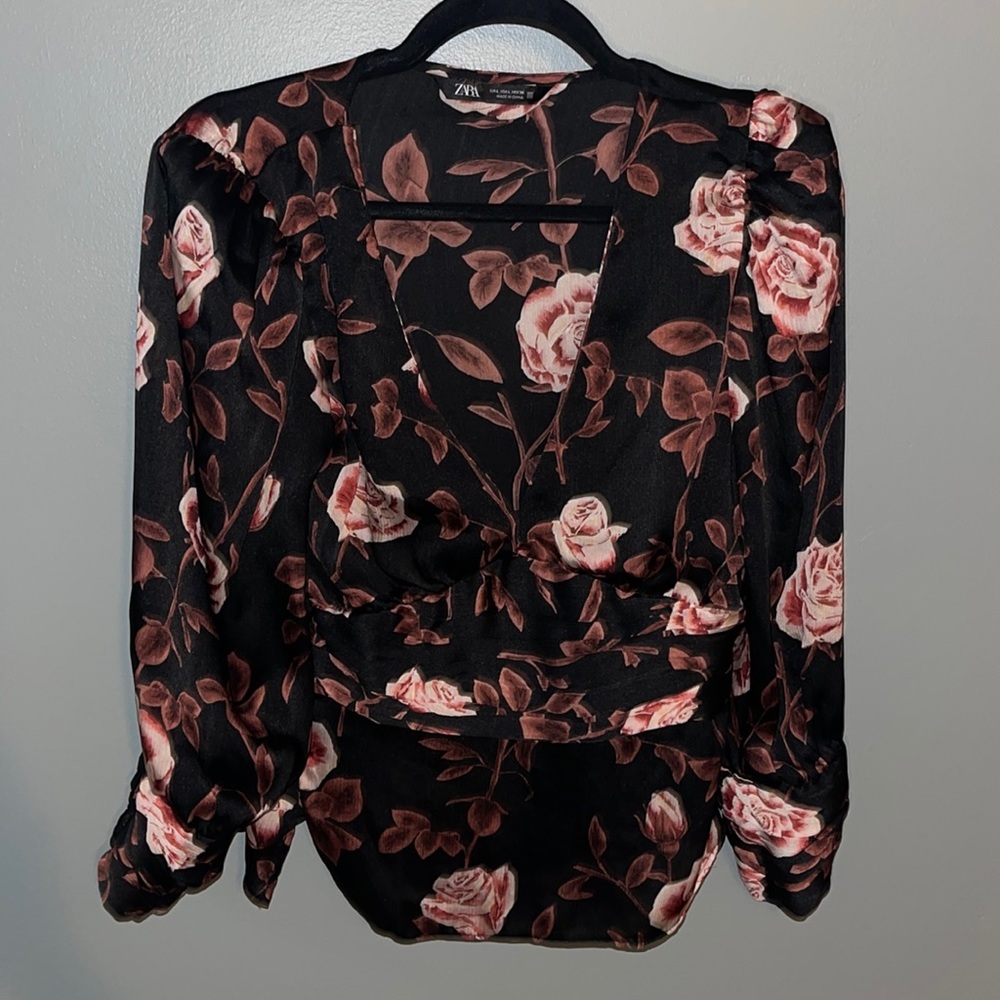 Zara Classy Floral Top